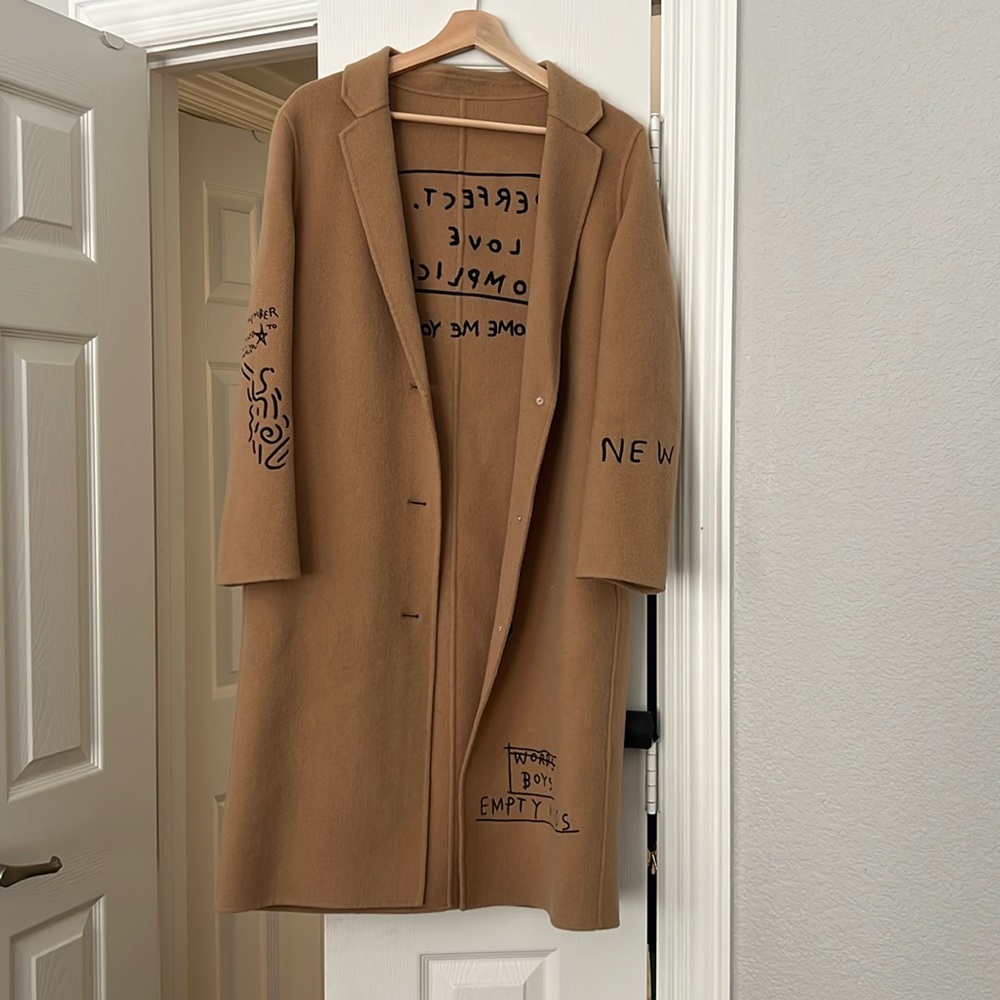 100% wool coat